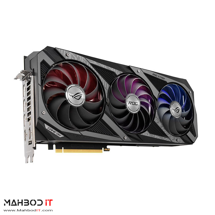 مهبد آی تی | کارت گرافیک ایسوس مدل ROG-STRIX-RTX3080-O10G-GAMING