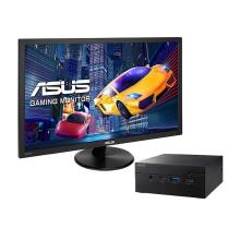 مینی پی سی ایسوس مدل Mini PC PN60 به همراه مانیتور ایسوس VP228HE