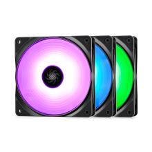 فن کیس دیپ کول مدل RF120 RGB سه عددی