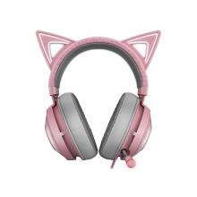 هدست گیمینگ باسیم ریزر مدل Kraken Kitty - Quartz